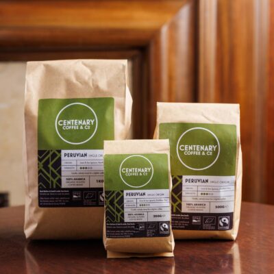 Centenary Lounge, coffee bags