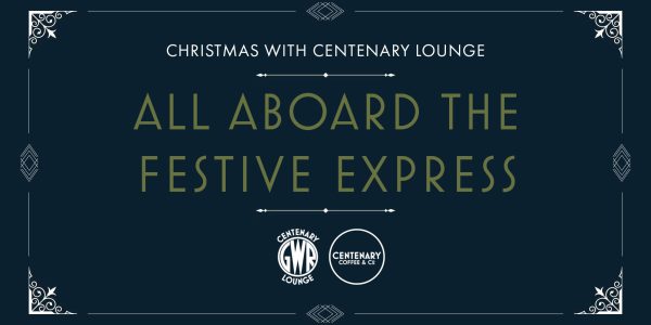 Centenary Lounge, All Aboard the Festive Express, Centenary Coffee Co, Art Deco Design