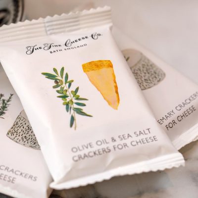 Chive & Extra Virgin Olive Oil Crackers - 125g